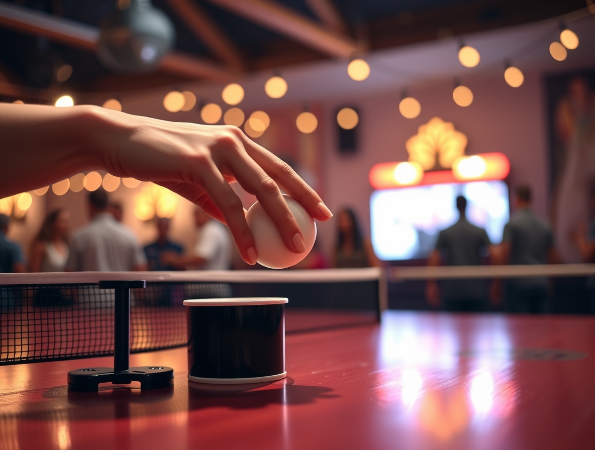 Организация турниров по бирпонгу в Москве