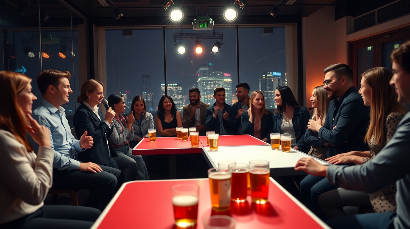 Организация турниров по бирпонгу в Москве