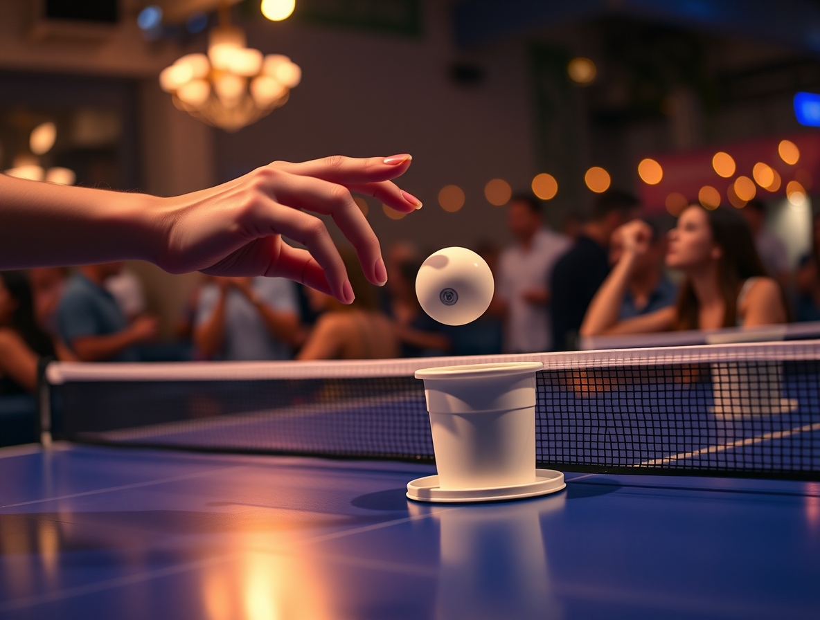 Организация турниров по бирпонгу в Москве