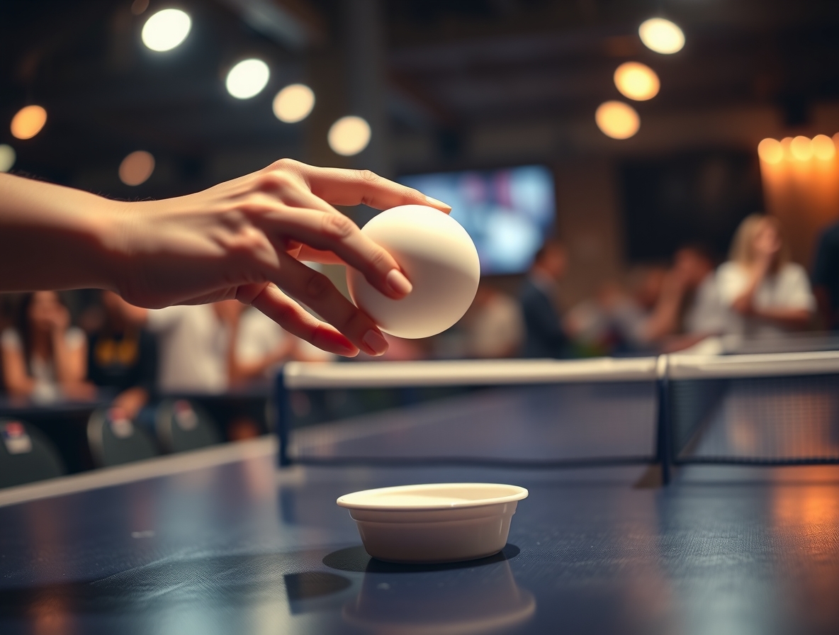 Организация турниров по бирпонгу в Москве