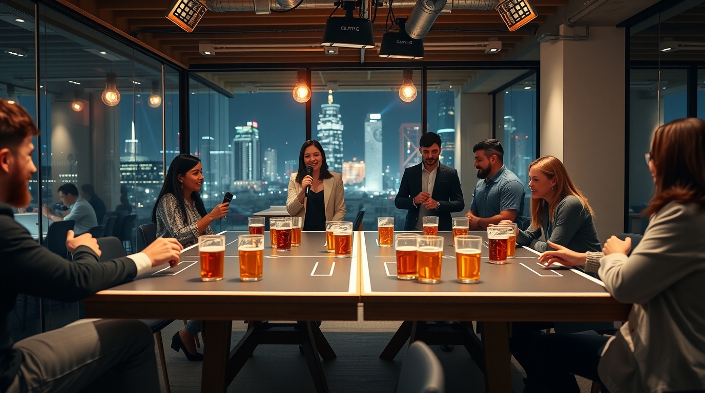 Организация турниров по бирпонгу в Москве